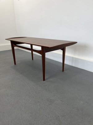 Teak Coffee Table by Tove and Edvard Kindt-Larsen for France & Son, Denmark, 1970s-JWH-1705862