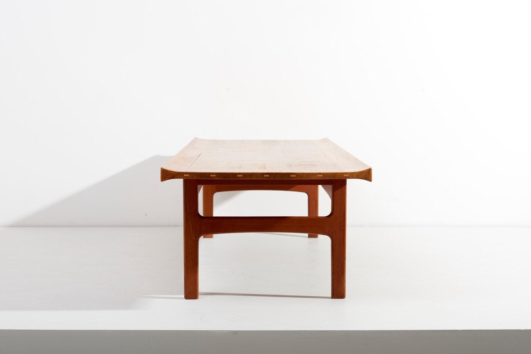 Teak Coffee Table by Tove & Edvard Kindt-Larsen for France & Son, Denmark, 1950s