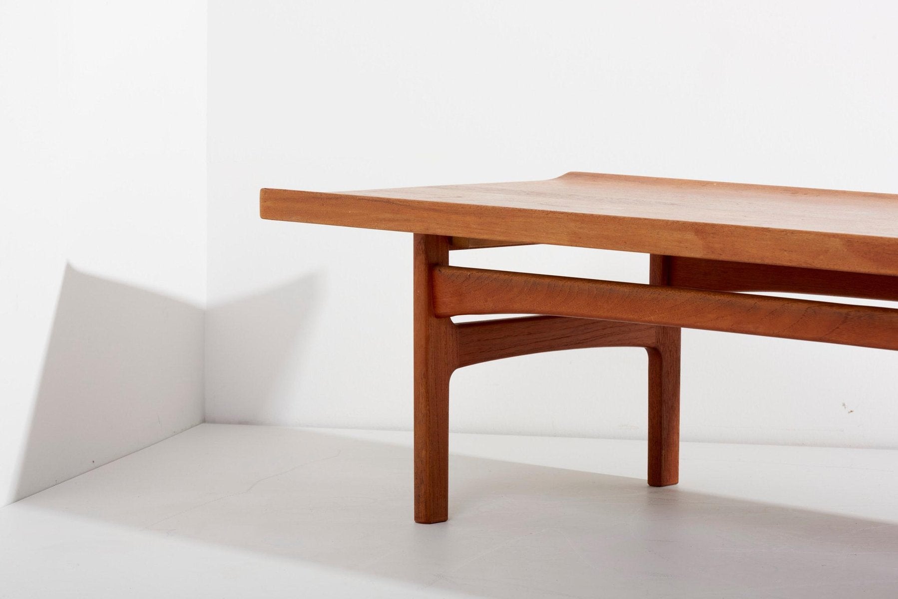 Teak Coffee Table by Tove & Edvard Kindt-Larsen for France & Son, Denmark, 1950s