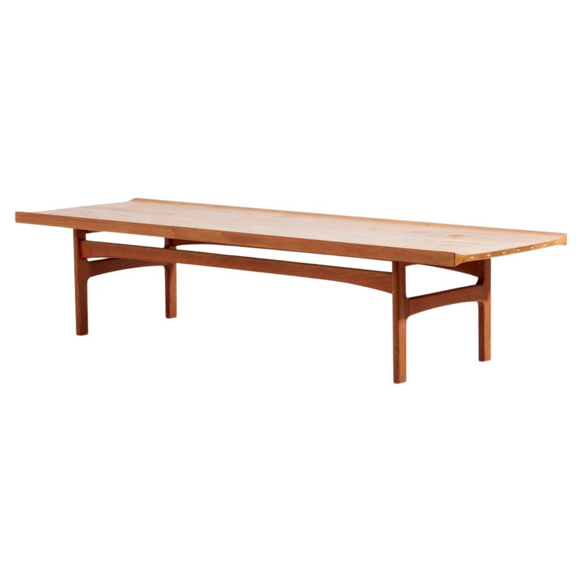 Teak Coffee Table by Tove & Edvard Kindt-Larsen for France & Son, Denmark, 1950s