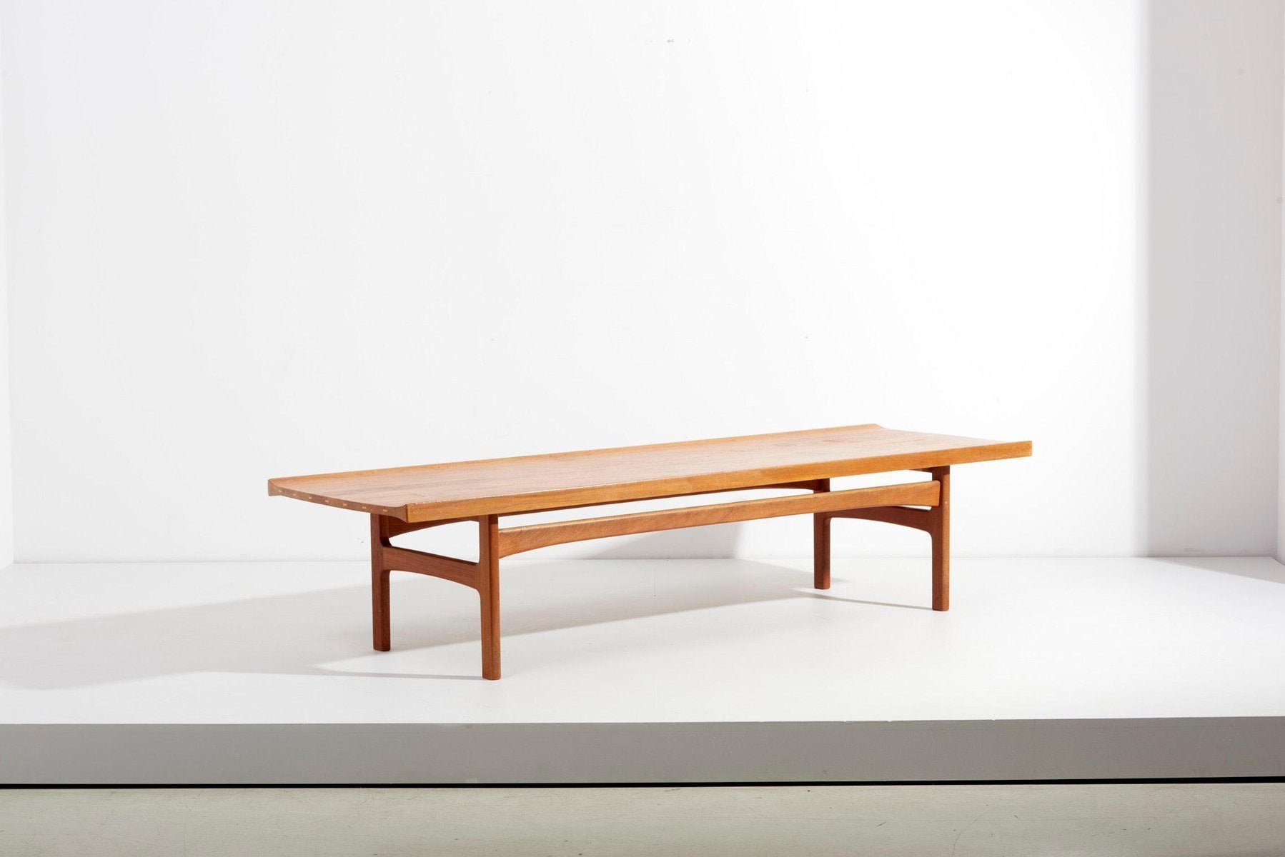 Teak Coffee Table by Tove & Edvard Kindt-Larsen for France & Son, Denmark, 1950s