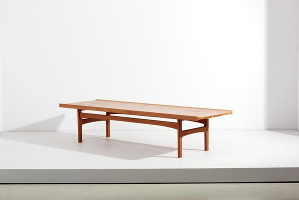 Teak Coffee Table by Tove & Edvard Kindt-Larsen for France & Son, Denmark, 1950s-SFD-1323292