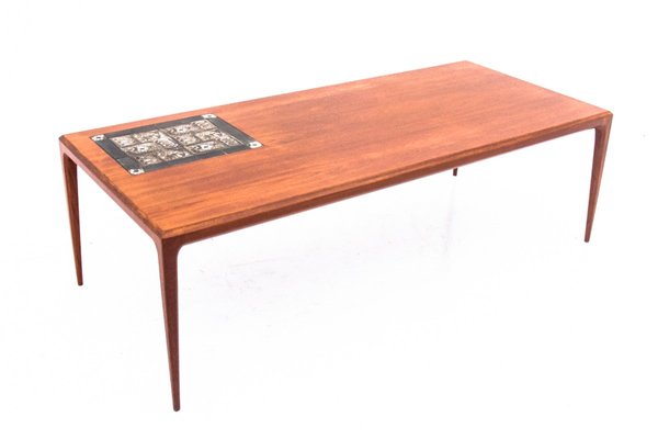 Teak Coffee Table, Denmark, 1960s-BXB-1784254