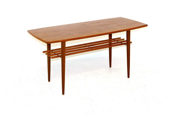 Teak Coffee Table, Sweden, 1950-GEK-1246054