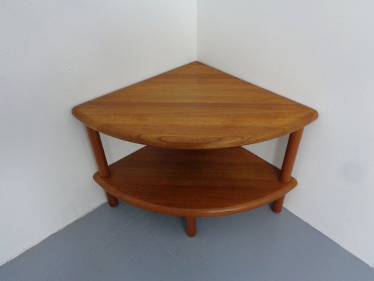 Teak Corner Table from Salling Stolfabrik Durup, 1970s-RDW-1727086