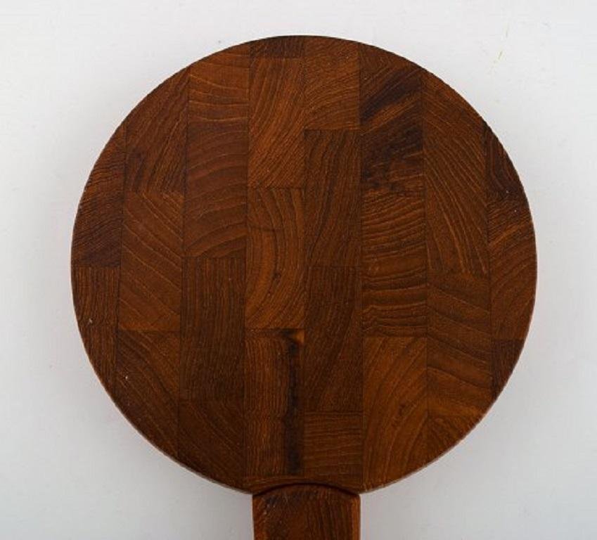 Teak Cutting Board with Built-in Knife by Jens Harald Quistgaard, 1960s