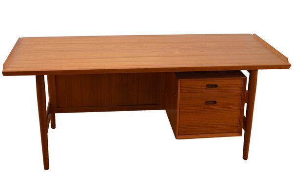 Teak Desk by Arne Vodder for Sibast, 1960s-KIJ-691744