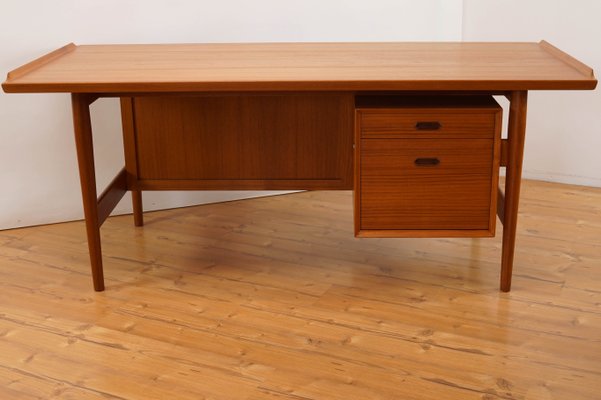 Teak Desk by Arne Vodder for Sibast, 1960s-KIJ-691744