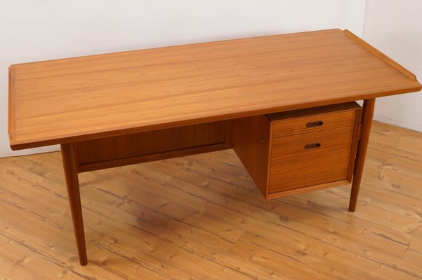 Teak Desk by Arne Vodder for Sibast, 1960s-KIJ-691744