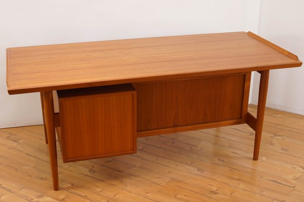 Teak Desk by Arne Vodder for Sibast, 1960s-KIJ-691744