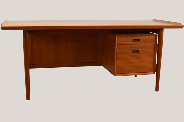 Teak Desk by Arne Vodder for Sibast, 1960s-KIJ-691744