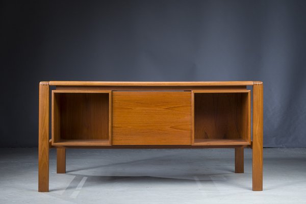 Teak Desk by H.P. Hansen, Denmark, 1960s-ZZH-1366708