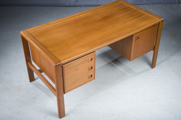 Teak Desk by H.P. Hansen, Denmark, 1960s-ZZH-1366708