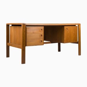 Teak Desk by H.P. Hansen, Denmark, 1960s-ZZH-1366708