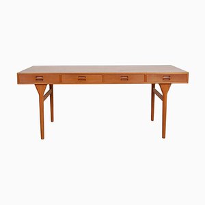 Teak Desk by Nanna Ditzel, 1960s-MTD-1736674