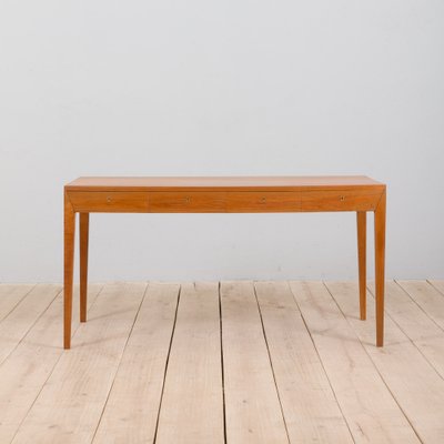 Teak Desk by Severin Hansen for Haslev Denmark, 1960s-UE-1154005