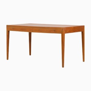 Teak Desk by Severin Hansen for Haslev Denmark, 1960s-UE-1154005