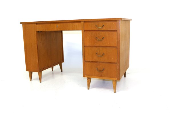 Teak Desk, Sweden, 1960s-GEK-925613