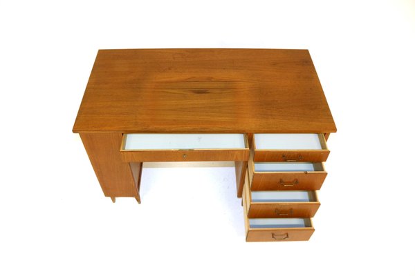 Teak Desk, Sweden, 1960s-GEK-925613