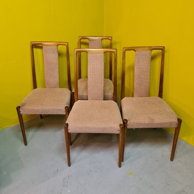 Teak Dining Chairs, 1960s, Set of 4-VHW-1793152