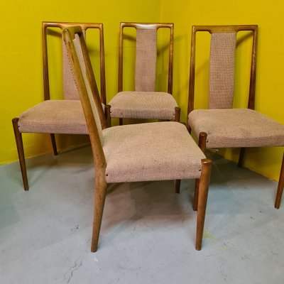 Teak Dining Chairs, 1960s, Set of 4-VHW-1793152