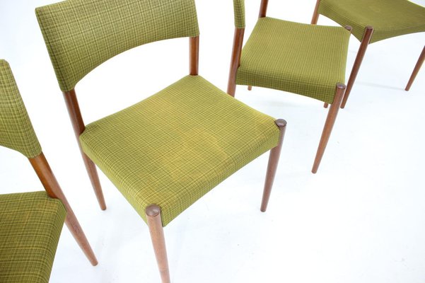 Teak Dining Chairs by Ejner Larsen & Aksel Bender-Madsen, 1960s, Set of 4-TZ-958994