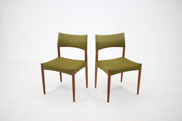 Teak Dining Chairs by Ejner Larsen & Aksel Bender-Madsen, 1960s, Set of 4-TZ-958994