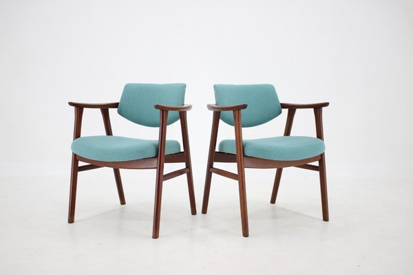 Teak Dining Chairs by Erik Kierkegaard, 1960s, Set of 8-TZ-848609