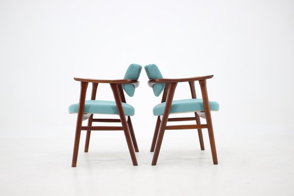 Teak Dining Chairs by Erik Kierkegaard, 1960s, Set of 8-TZ-848609