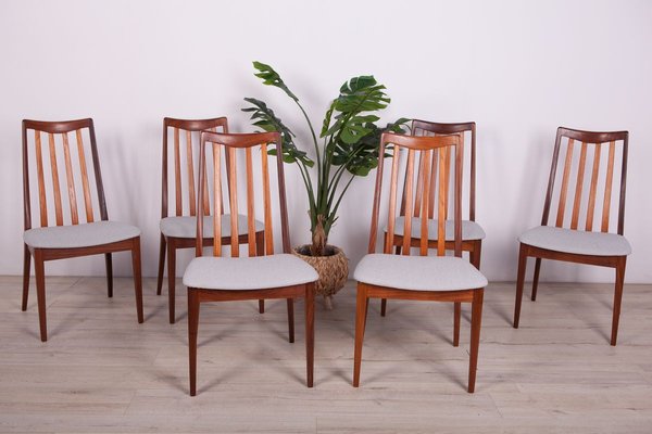 Teak Dining Chairs by Leslie Dandy for G-Plan, 1960s, Set of 6-NIT-888638