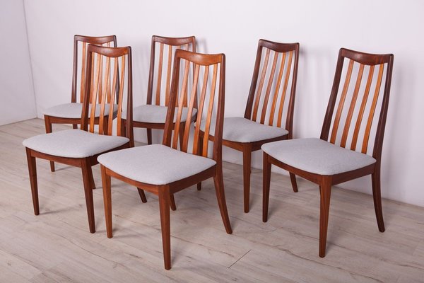 Teak Dining Chairs by Leslie Dandy for G-Plan, 1960s, Set of 6-NIT-888638