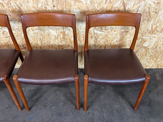 Teak Dining Chairs by Niels O. Möller for J.L Møllers, 1970s, Set of 4-EJL-1396368