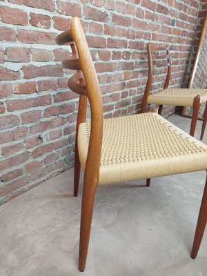 Teak Dining Chairs by Niels Otto Møller for J L Møllers, 1960s, Set of 6-YZQ-1784671