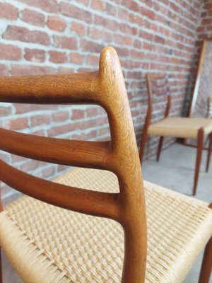 Teak Dining Chairs by Niels Otto Møller for J L Møllers, 1960s, Set of 6-YZQ-1784671