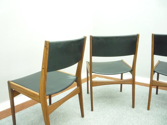 Teak Dining Chairs by Poul M. Volther, 1960s, Set of 4-UG-1238862