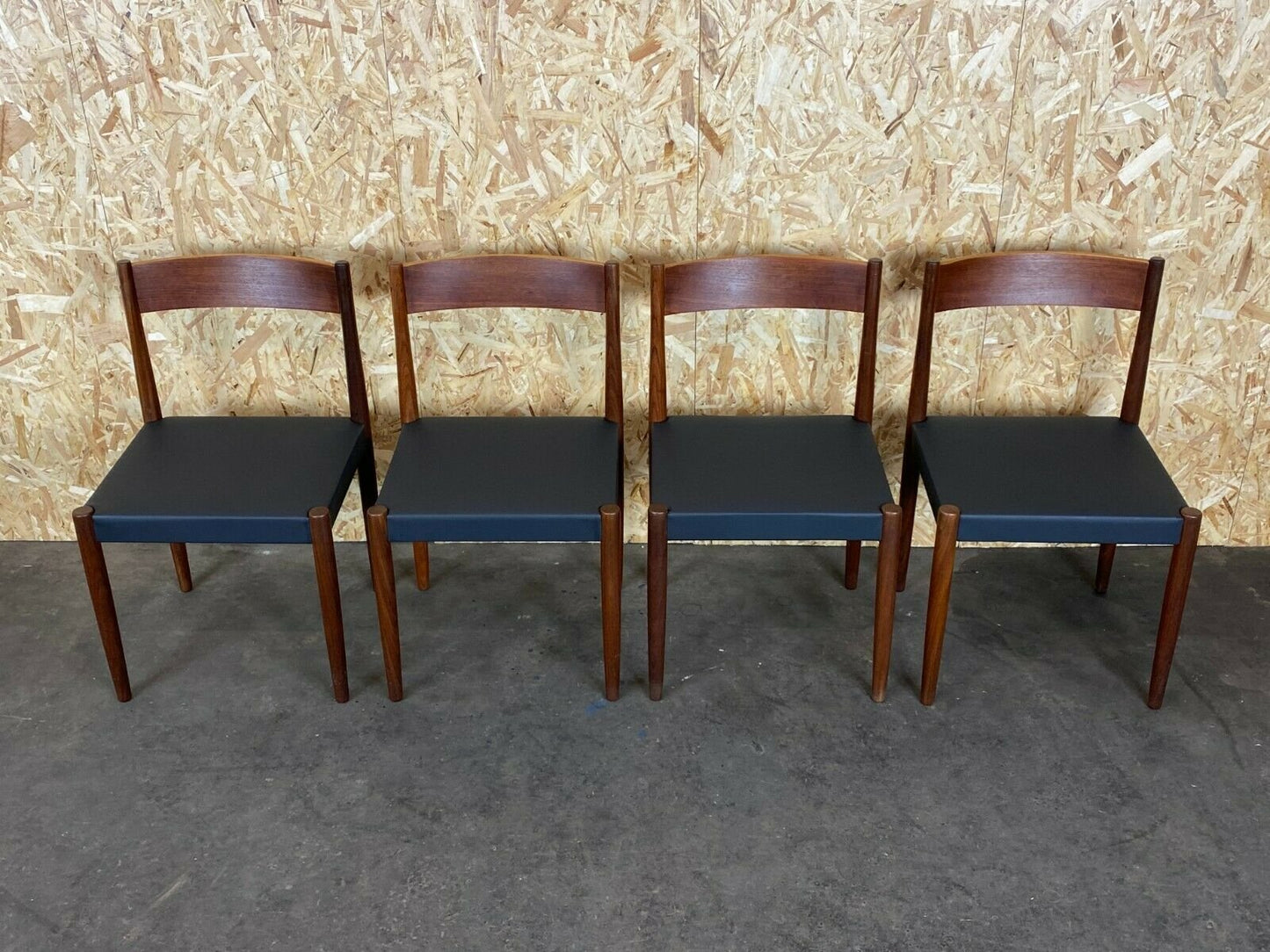 Teak Dining Chairs by Poul M. Volther for Frem Røjle, Set of 4