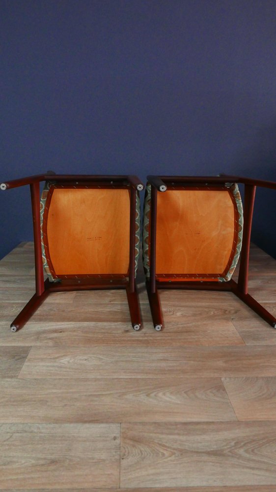 Teak Dining Chairs by Poul Volther for Frem Rojle, 1960s, Set of 2