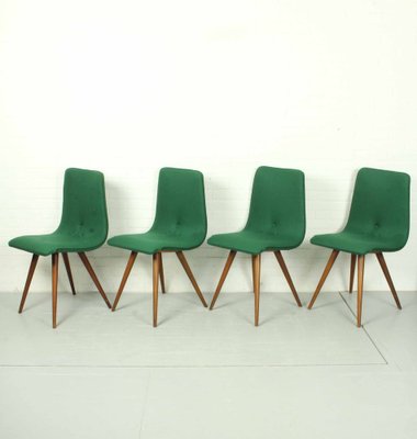 Teak Dining Chairs by Van Os, 1950s, Set of 4-ZA-1288839