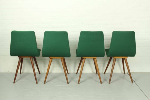 Teak Dining Chairs by Van Os, 1950s, Set of 4-ZA-1288839