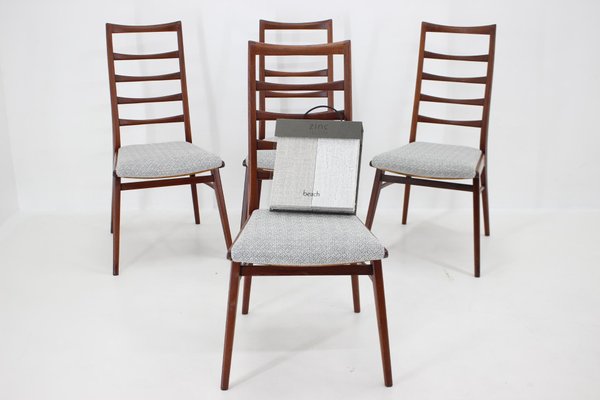 Teak Dining Chairs, Germany, 1960s, Set of 4-TZ-1374436