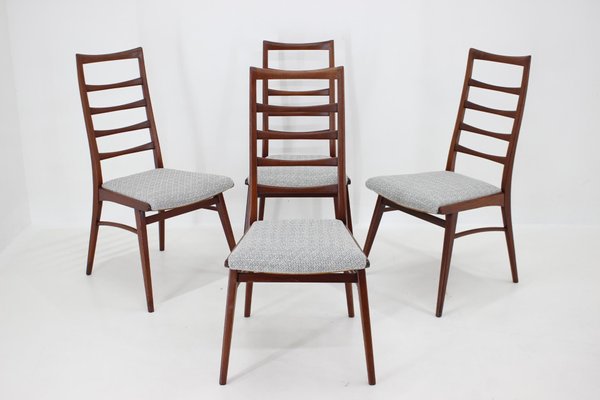 Teak Dining Chairs, Germany, 1960s, Set of 4-TZ-1374436