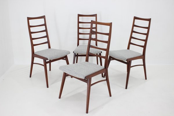 Teak Dining Chairs, Germany, 1960s, Set of 4-TZ-1374436