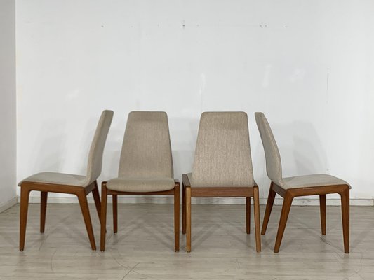 Teak Dining Chairs, Set of 4-LIL-1775154