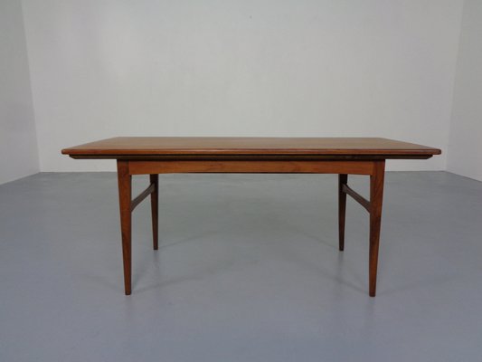 Teak Dining or Coffee Table, Denmark, 1960s-RDW-1304692