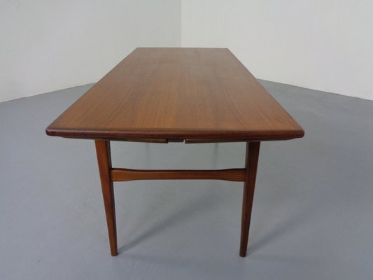 Teak Dining or Coffee Table, Denmark, 1960s-RDW-1304692