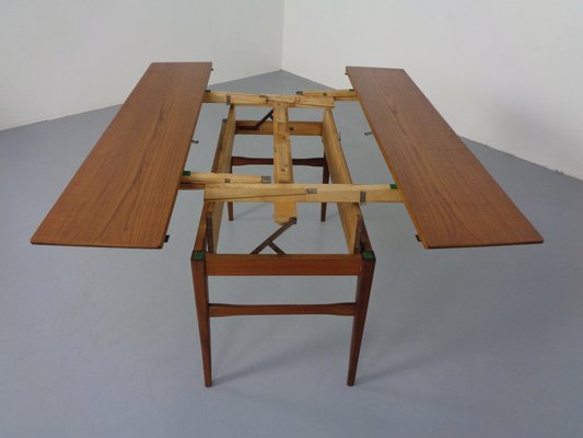 Teak Dining or Coffee Table, Denmark, 1960s-RDW-1304692