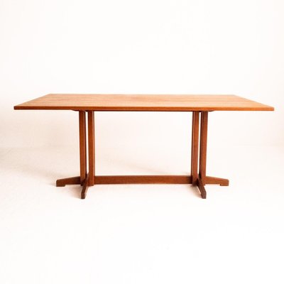 Teak Dining Table by Ilmari Tapiovaara for the Permanent of Cantù, 1960s-UPW-978114