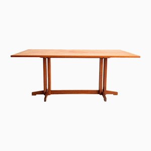 Teak Dining Table by Ilmari Tapiovaara for the Permanent of Cantù, 1960s-UPW-978114