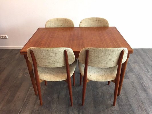 Teak Dining Table by Niels O. Møller, 1960s-WSA-831316