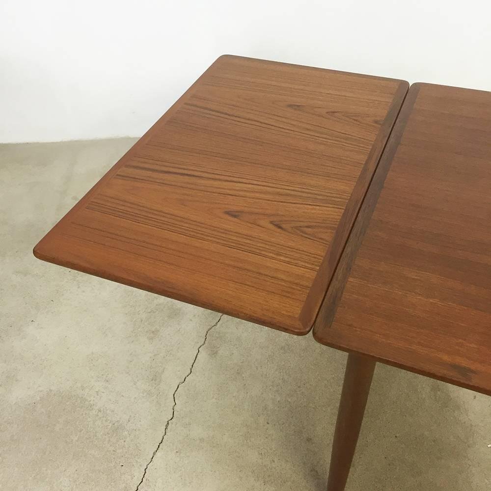 Teak Dining Table by Willy Sigh for H. Sigh and Sons Mobelfabrik, Denmark, 1960s-QZ-1053238